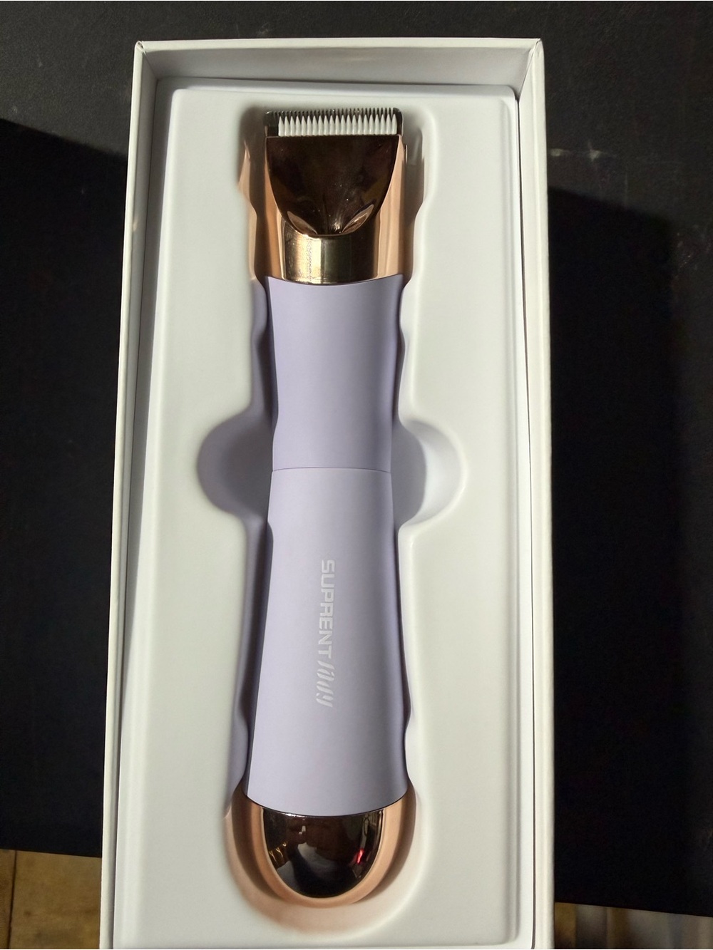 Lavender & Rose Gold Electric Body Trimmer - Women Bath & Body